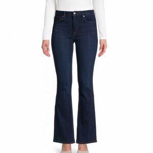 Blue Revival Mid Rise Recycled Boot Cut Jeans Size 27